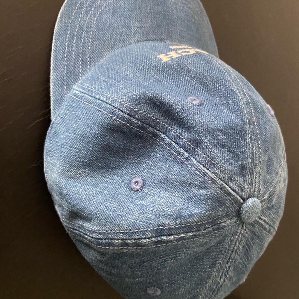 Coach Denim Blue Baseball Cap - Picture 2 of 6